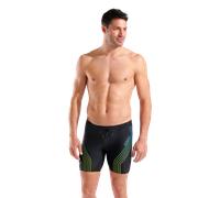 Arena - Swim Mid Jammer Graphic - Maillot de bain Black Blue Green - 90