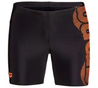 Arena - Swim Mid Jammer Graphic - Short de bain - 7 - black / team orange