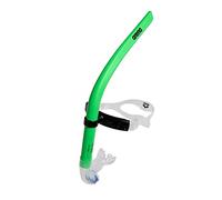 arena Swim Snorkel III Adult Unisex, Tuba Unidirectionnel, pour l'Entraînement en Mer et en Piscine, Ajustement de Précision avec Sangle, Vert