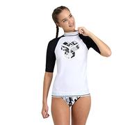 arena T-Shirt à Manches Courtes Anti-UV Rash Graphic pour Femmes