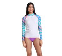 arena T-Shirt Anti UV à Manches Longues Rash Allover pour Femmes