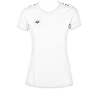 ARENA T- Shirt Femme, Blanc/Noir, XL