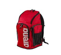 arena Team Backpack 45L, Grand Sac à Dos de sport pour la Piscine, la Natation, la Plage, Voyages avec Rangement pour les Vêtements Mouillés, Poche pour Ordinateur Portable et Fond Renforcé, 45 Litres