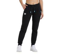 ARENA Team Pant Solid Pantalon de survêtement, Noir, XS Femme