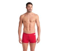 Arena Team Solid Swimming Boxer Rouge FR 80 Homme