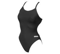 Arena Solid Challenge Team Maillot de Bain Femme, Maillot de Bain Femme à Séchage Rapide en Tissu MaxLife Eco avec Résistance Maximale au Chlore et Protection UV UPF 50+