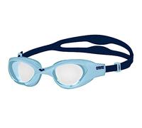 arena The One Junior Lunettes de Natation Enfant, Grandes Lentilles avec Protection UV et Anti-Buée, Pont Nasal Auto-Régulant et Jointure à Technologie Anti-Orbit, 6-12 Ans