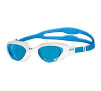 Lunettes de natation Arena The One bleu blanc avec verres transparents bleu