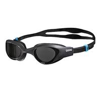 Arena Lunettes de natation The One – Grandes lentilles, UV, Anti-buée – Blanc/verres smoke