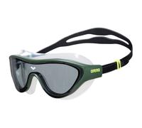 ARENA Lunettes de Natation Adultes The One Mask, Antibuée, Mixtes, Masque avec Verres Larges, Protection contre les UV, Pont de Nez Auto-ajustable