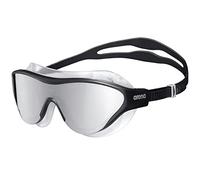 arena The One Swim Mask Mirror Lunettes de Natation Adultes Unisexe Anti-buée, Masque de Piscine avec Verres Larges, Protection UV, Pont de Nez Auto-Ajustable, Joints Orbit-Proof