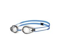 arena Tracks Junior Lunettes de Natation Compétition Enfant, Verres avec Protection UV et Anti-Buée, Joints en Silicone et 4 Ponts Nasaux Interchangeables, 6-12 Ans