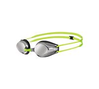 Arena Lunettes de natation Tracks Junior Mirror – Verres miroirs Jaune/Argent Enfant 6–12 ans