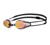 arena Tracks Mirror Lunettes de Natation Unisexe Adulte Race, Lunettes de Natation avec Verres Miroirs Anti-Buée, Protection UV, 4 Ponts Nasaux Interchangeables, Joints en Silicone