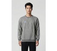 Arena Unisex Sweat Team Oversize Dark Grey Melange White Bl Taille: S | Pulls Outlet | Unisex | Gris