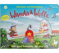 Arena Verlag Wanda & Wolle Spiel u Mitmachbuch (livre de jeu et d'activités) Freund (ami)
