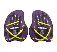 Arena - Vortex Evolution Hand Paddle - Brassards de natation - L - plum / artic lime