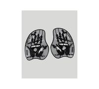 Arena Plaquettes de natation Vortex – Noir/Gris – Taille L