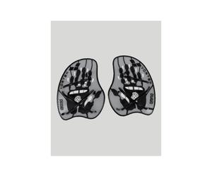 Arena - Vortex Evolution Hand Paddle - Plaquettes natation Silver Black - M