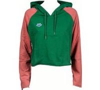Arena W Crop Hoodie Sweat Team Deep Green Rust Taille: XS | Sweatshirts à capuche Outlet | Femme | Marron