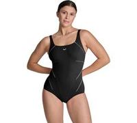 Arena W Jewel One Piece Low C Cup R Black-white Taille: 40 | Maillots une pièce Outlet | Femme | Le Noir