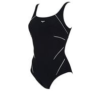 arena W Jewel One Piece One Piece Femme Black-White FR : Taille Unique (Taille Fabricant : 42)
