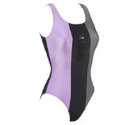 arena W Just O Back One Piece One Piece Femme Shark-Black-Provenza FR : Taille Unique (Taille Fabricant : 38)