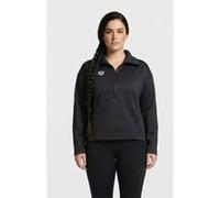 Arena W L/s Spacer Halz Zip Black Taille: S | Sweatshirts à capuche Outlet | Femme | Le Noir