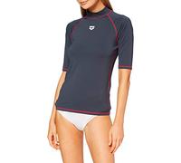 ARENA W Rash Vest S/S Top Femme Ash Grey FR : Taille Unique (Taille Fabricant : M)