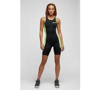Arena W Trisuit St Black,pea_green Taille: XS | Maillots une pièce Outlet | Femme | Le Noir