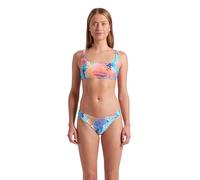 arena Water Prints Bikini Femme à Bralette, Maillot de Bain pour la Plage et la Piscine en Tissu Élastique Recyclé à Séchage Rapide, avec Bonnets Amovibles et Top à Lacet