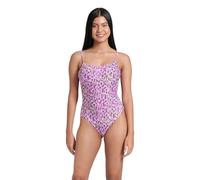 arena Water Prints Maillot de Bain Femme pour la Plage et la Piscine en Tissu Élastique Recyclé à Séchage Rapide, Doublé avec Bonnets Amovibles