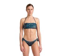 Arena Women's Arena Water Print Bikini Bandeau Deux pièces Femme