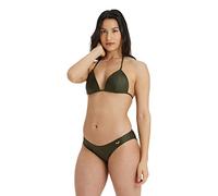 ARENA Women's Bikini Triangle Solid Deux pièces Femme, Dark Olive, 42