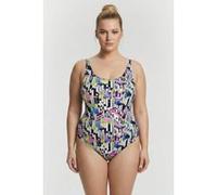 Arena Women's Bodylift Swimsuit Carolina U Bac Black Multi Taille: 2X | Maillots une pièce Outlet | Femme | Le Noir