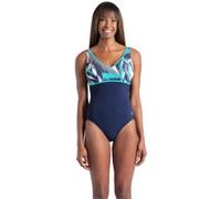 Arena Women's Bodylift Swimsuit Jennifer Wing Navy Multi Navy Bali Taille: 46 | Maillots une pièce Outlet | Femme | Bleu