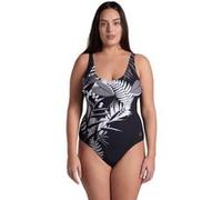Arena Women's Bodylift Swimsuit Lucy Lighcross Black Multi Black Taille: 1X | Maillots une pièce Outlet | Femme | Le Noir