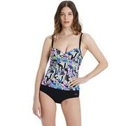 Arena Women's Bodylift Tankini Carolina C-cup Black Multi-black Taille: 38 | Tankinis Outlet | Femme | Le Noir