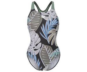 Arena - Women's Forest Swimsuit Swim Pro Back L - Maillot de bain - 34 - black multi / sage
