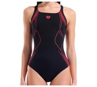Arena - Women's Graphic Swimsuit Swim Pro Back - Maillot de bain - 38 - black / asphalt