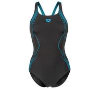 Arena - Women's Graphic Swimsuit Swim Pro Back - Maillot de bain - 44 - black / turquoise