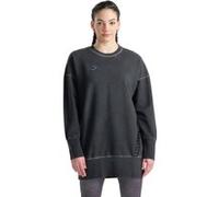Arena Women's Icons Oversize Crew Delave Black White Taille: L | Sweatshirts à capuche Outlet | Femme | Le Noir