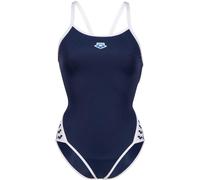 Arena Womens Icons Solid Super Fly Back Swimsuit Marine/Blanc 26 Female