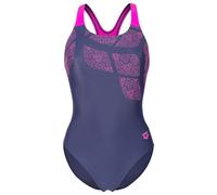 Arena - Women's Kikko Swimsuit Swim Pro Back - Maillot de bain - 44 - navy / very fuchsia
