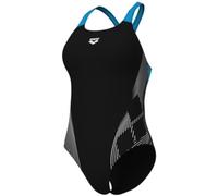 Arena Lily Swim Pro Back Bra Swimsuit Noir/Turquoise 16 (XL) Female