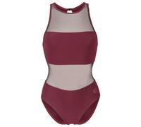 Arena - Women's Mesh Panels Swimsuit Vent Back - Maillot de bain - 38 - bordeaux