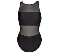 Arena - Women's Mesh Panels Swimsuit Vent Back - Maillot de bain - 42 - black