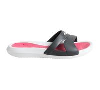 Arena Claquettes/Tongs Nina – EVA, semelle perforée, séchage rapide – Gris foncé/Blanc Taille 38