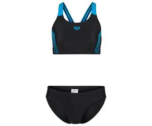 Arena - Women's Openings Bikini Energy Back - Bikini - 38 - black / turquoise