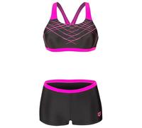 Arena - Women's Proposal Swimsuit Two Pieces - Bikini - 36 - black / very fuchsia